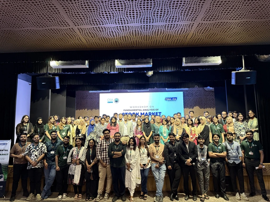 AIUB Finance Club Organized Workshop on Fundamental Analysis of Stock Market